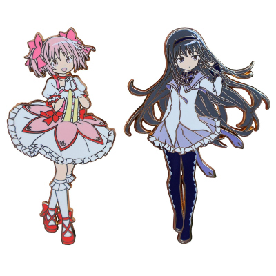 魔法少女小圆仿珐琅胸针晓美焰