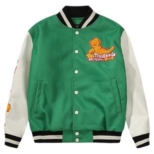 丁程鑫江映蓉同款MISHKA美式复古秋冬季男女棒球衣服夹克外套