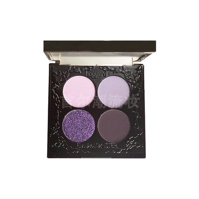 甜酷粉棕轻烟熏 haggard眼影盘四色九尾低饱和欧美珠光爆闪变色龙