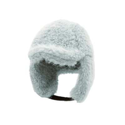 秋冬保暖护耳雷锋帽系带毛绒帽子