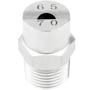 不锈钢扇形喷嘴除尘工业喷淋喷水头高压清洗机洗车机雾化喷头降温