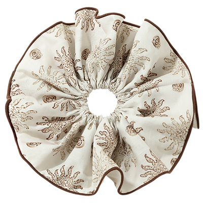 DODOGOGO法式复古印花大肠发圈