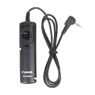佳能（Canon） RS-60E3长曝光快门线拍照连拍适用佳能单反微单EOSR6Mark II/R6/R7/R8/R10/R100/RP/90D/200D