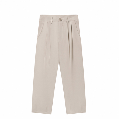 GWIT夏季休闲小西裤垂感九分裤