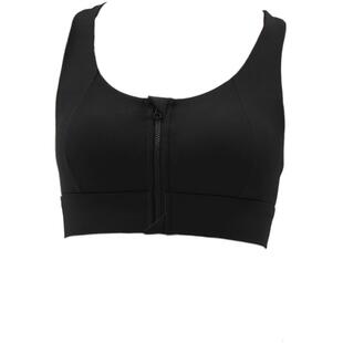 新品LYCRA运动内衣女防震高强度聚拢拉链瑜伽文胸美背跑步背心
