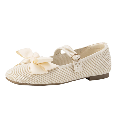 达芙妮平底浅口单鞋女法式玛丽珍