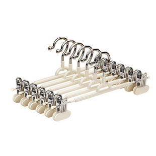 裤架家用无痕带夹子裤夹挂裙子裤子专用衣架防滑挂架不锈钢晾晒夹