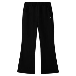 eland kids衣恋童装女童裤子2025冬新品松紧腰微喇裤休闲针织裤