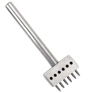 手工diy皮具圆孔排冲圆冲圆斩手工皮革打孔器皮带冲子打孔器皮斩