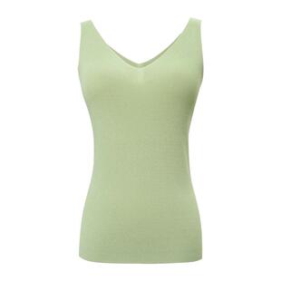 颜域V领毛衫吊带背心女士2026春装新款通勤内搭外穿显瘦百搭上衣