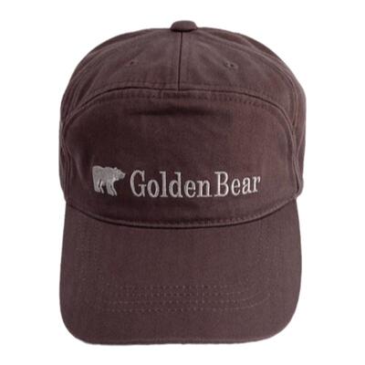 出口日本剩余golden bear长帽檐纯棉内里透气网棒球软顶鸭舌帽子