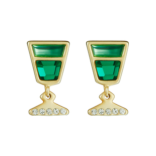 宇宙记号「苦艾酒」耳钉 一杯苦艾酒与一轮落日又有什么分别呢?