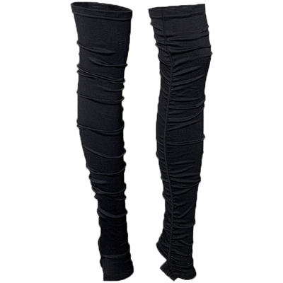 slenddy女瑜伽袜子踩脚抽褶