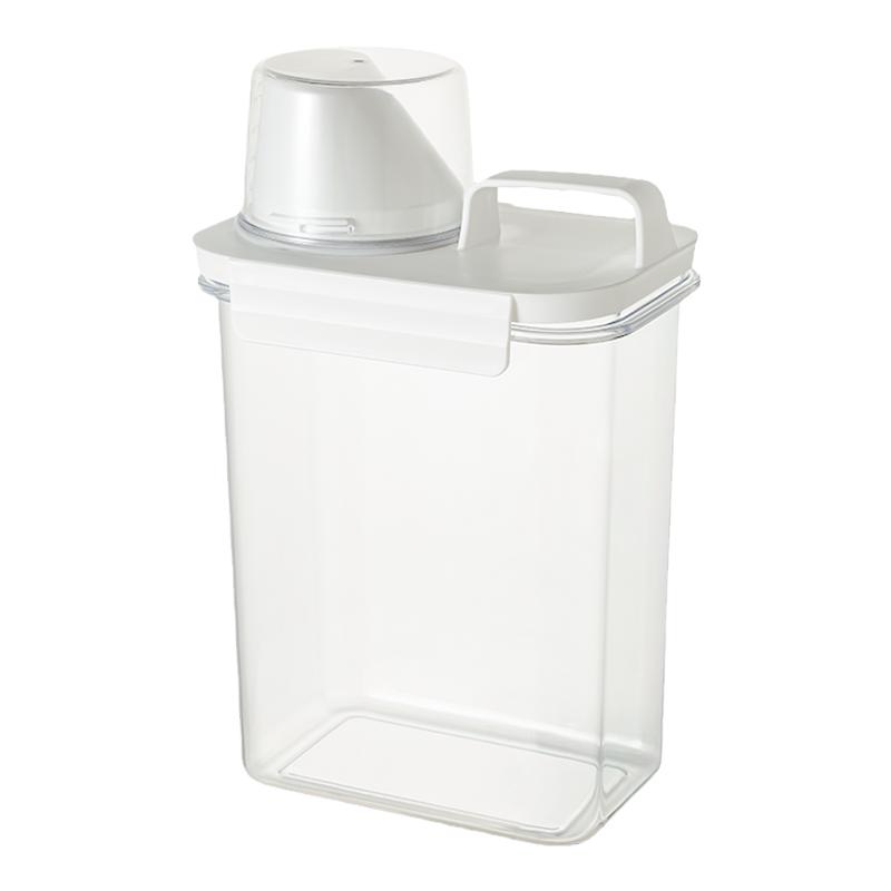 洗衣液收纳盒家用大容量分装桶洗衣粉专用储存罐塑料容器密封盒子