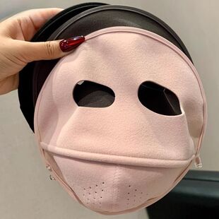 保暖口罩冬天防风防寒女高颜值秋冬季脸基尼防紫外线全脸防晒面罩