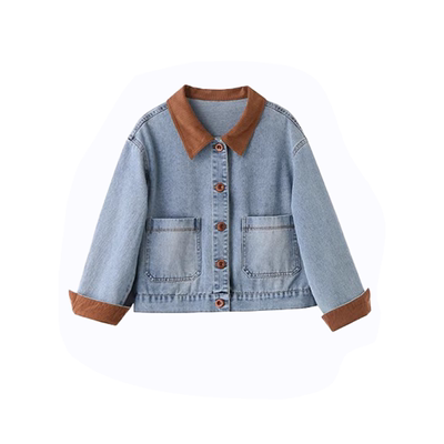 美式复古牛仔外套女2025新款爆款