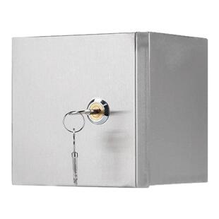 昕逸电气户外不锈钢配电箱充电室外空开插座箱带锁保护箱小电箱盒