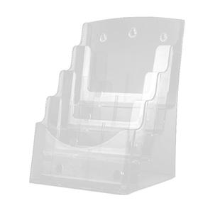 彩票刮刮乐展示架A4宣传册资料架彩页单页报夹台式架前台书报杂志架子A5挂壁文件盒a6多层书报刊架可定制