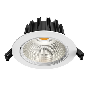 小山丘射灯嵌入式可调节角度cob天花灯7W开孔5.5 6 10公分75mm9cm