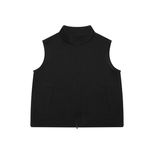 THESOONG/春季叠穿马甲女时髦洋气坎肩拉链半高领小个子背心8259