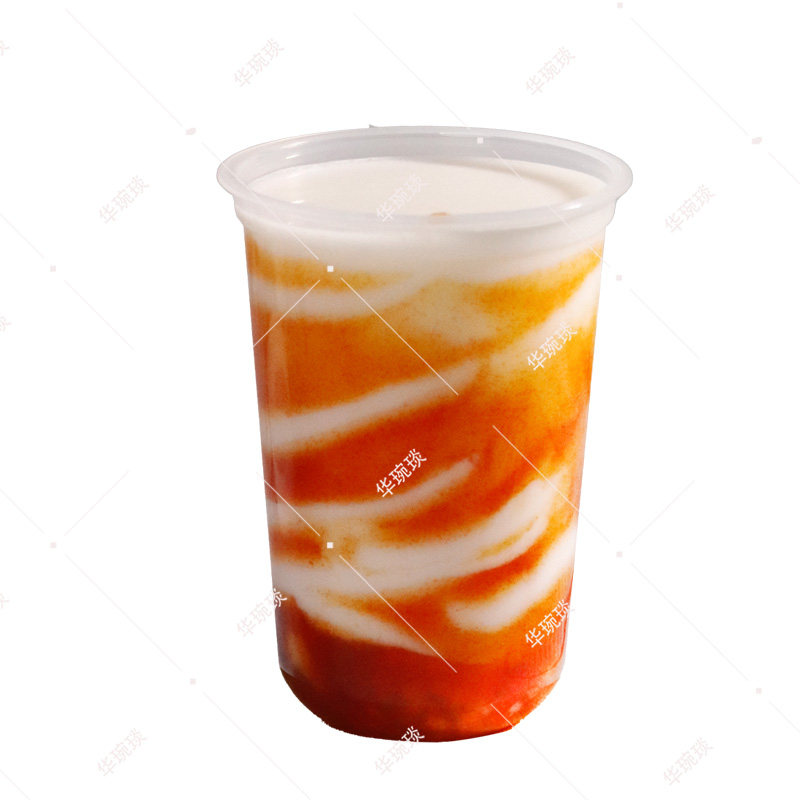 网红爆款甜柿牛乳茶奶茶店原料