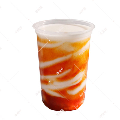 网红爆款甜柿牛乳茶奶茶店原料