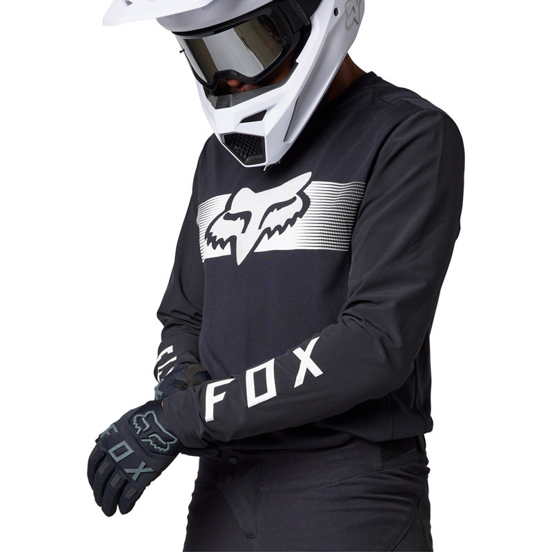 美国Fox Ranger长袖内搭越野骑行服T恤衫吸汗排湿舒适上衣男