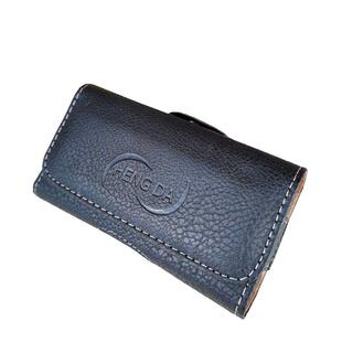 横款手机腰包套 穿皮带腰挂万能皮套 老人机国产机挂腰皮套荔枝款