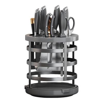 台面多功能旋转刀架厨房置物架