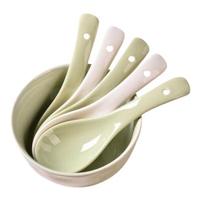 治愈系奶油风小调羹家庭组合装