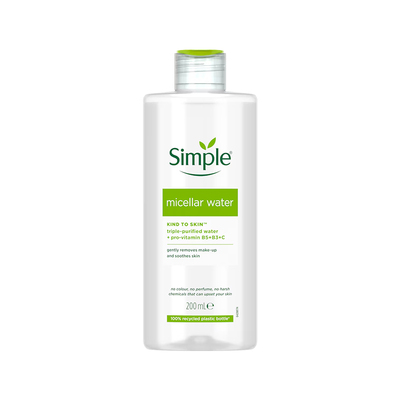 simple面部温和清洁卸妆水200ml