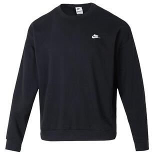 NIKE耐克男子CLUB FT OVERSIZED CREW运动针织套头衫HJ1820-010