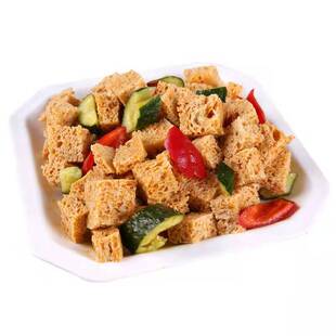 烤麸 凉皮专用面筋 干脱水干货凉拌菜素食火锅四喜四鲜烤麸500g