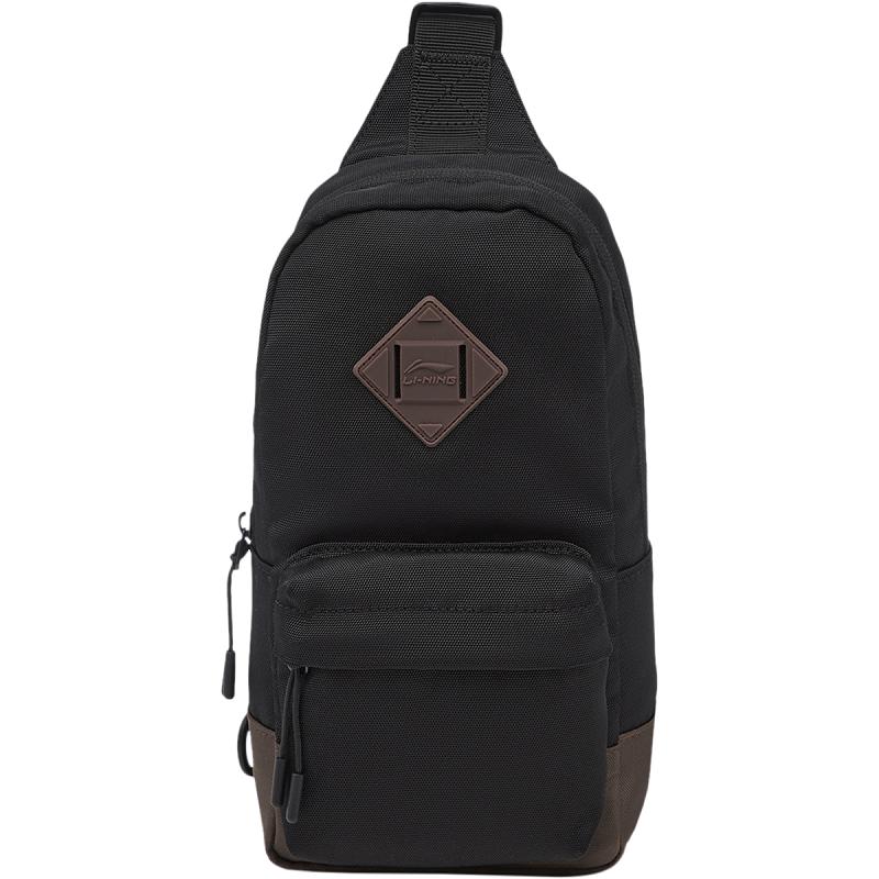 李宁男女同款胸包官方正品运动包