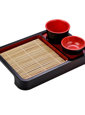 日韩料理寿司餐具面条沥水盘子