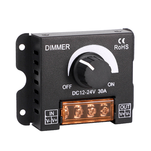 led调光器线形灯带发光字亮度调节控制器遥控触摸直流低压12/24V