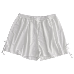 安全裤jk女防走光保险裤款秋季宽松冰丝清凉lolita白色打底短裤