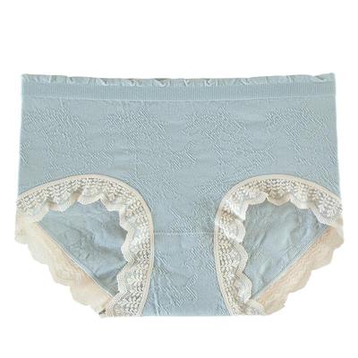 莫代尔内裤女纯棉中高腰透气