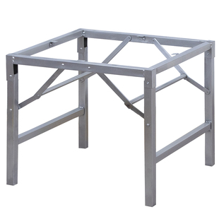 正方形折叠桌腿方桌腿支撑架折叠桌子腿 桌架 方腿架子支架桌子架