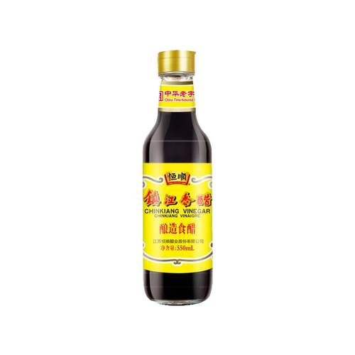 【恒顺-国家非遗】恒顺镇江香醋550ml出口品质镇江特产酿造食醋