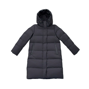 雅鹿羽绒服女士2025冬季新款过膝洋气连帽蓄热保暖90鸭绒长款外套