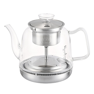 小三环煮茶壶2026新款单壶自动上水电热水壶配件玻璃喷淋式蒸茶壶