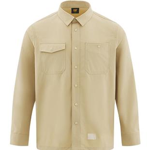 【凉感】CAT卡特25秋冬新品男士城市轻户外休闲衬衫外套商场同款