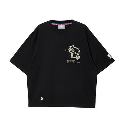 绫致杰克琼斯男NBA联名款秋冬百搭舒适运动OVERSIZED短袖T恤