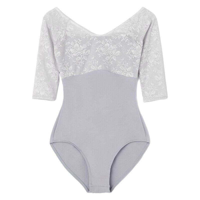 Chacott瑜伽舞蹈芭蕾体服练功服六分袖紧身连体衣女ONWARD
