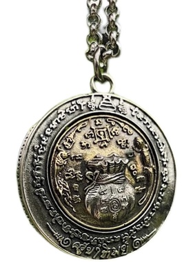 泰国清迈风古巴钱袋子项链吊坠