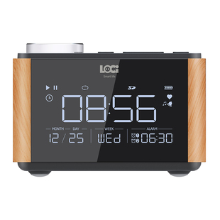 lociH70蓝牙酒店充电可插卡U盘音乐播放便携式音响收音机定时伴睡