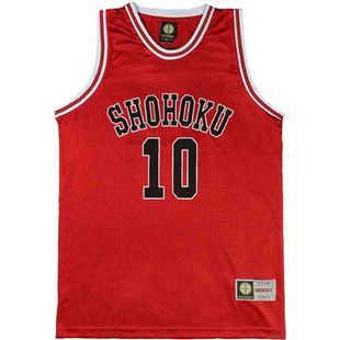 SD球服训练服灌篮高手队服湘北10号樱木花道篮球服篮球衣背心定制