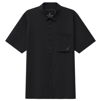 NAUTICA/诺帝卡四面弹短袖衬衫