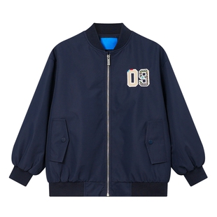 男童春装韩范学院风棒球服外套2026新款学生儿童运动防风工装夹克